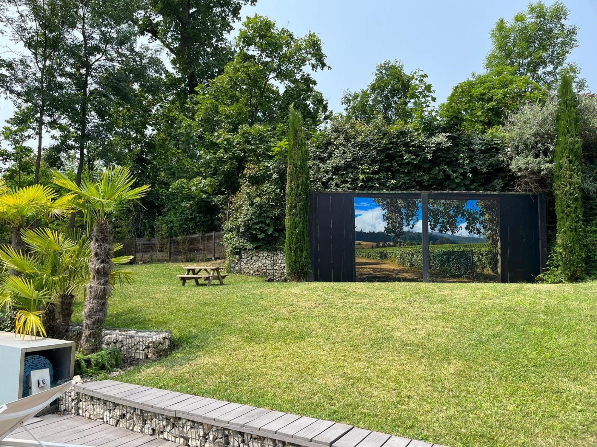 Villa Piscine A Proximite De Lyon Chaponost Esterno foto